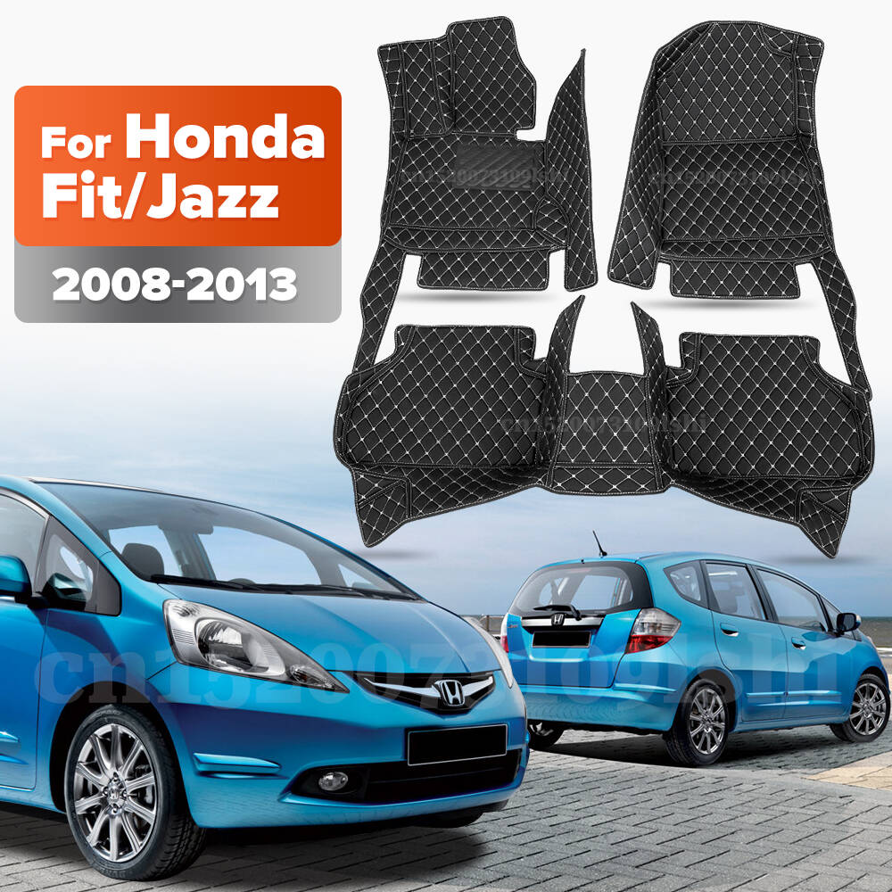Interior Design Ai - Auto-Fußmatten für Honda Fit Jazz 2008
