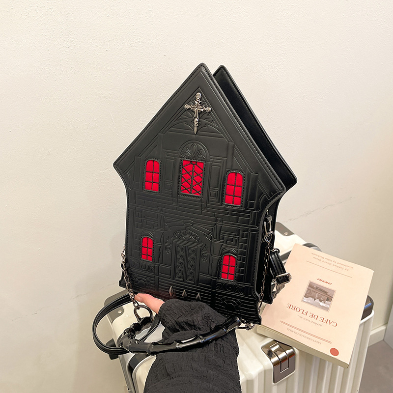 Interior Design House - House Cartoon Umhängetasche für Damen Schultertaschen