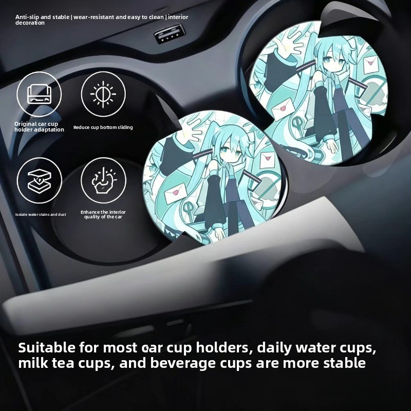 Hatsune Miku Auto-Wasserbecher – Interior Design Ai Bewertung und Preis