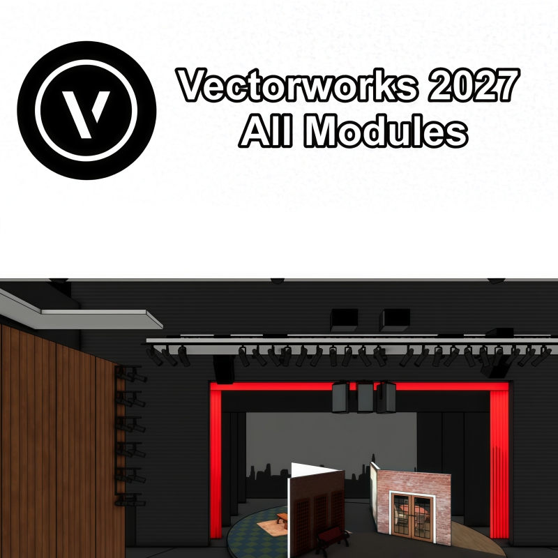 Vectorworks 2027 Alle Module C – Interior Design Software Bewertung und Preis