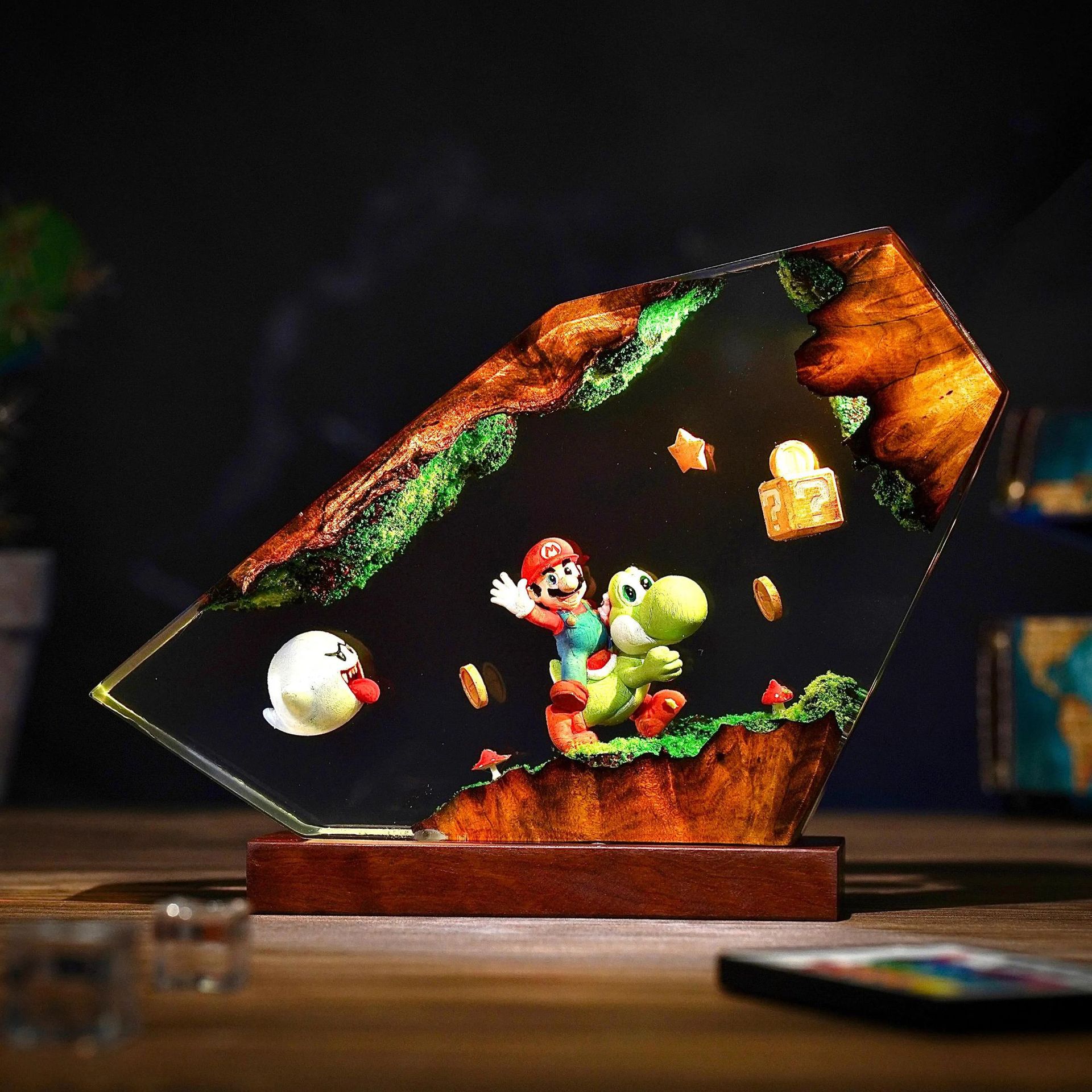 Tischlampe aus Kunstharz mit C – Interior Design House Bewertung und Preis
