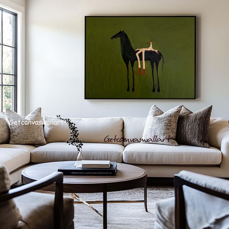 Moderner abstrakter Western-Pf – Interior Design House Bewertung und Preis