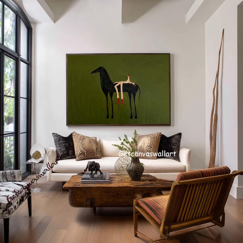 Moderner abstrakter Western-Pf – Interior Design House Bewertung und Preis