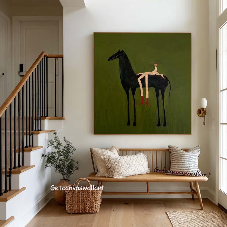 Moderner abstrakter Western-Pf – Interior Design House Bewertung und Preis