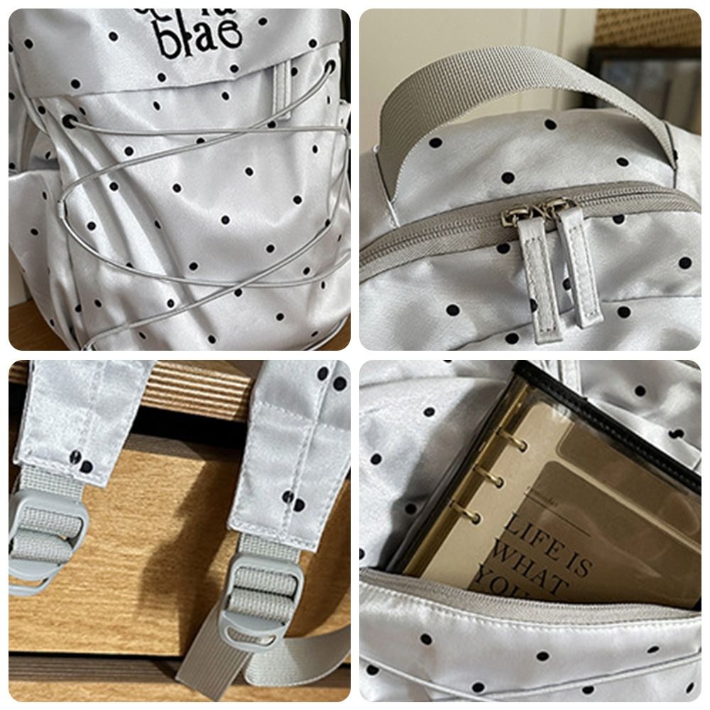 Nylon-Material Polka-Dot-Rucks – Interior Design And Construction Bewertung und Preis