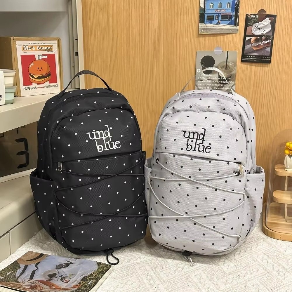Nylon-Material Polka-Dot-Rucks – Interior Design And Construction Bewertung und Preis